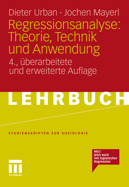 Regressionsanalyse: Theorie, Technik und Anwendung main product photo