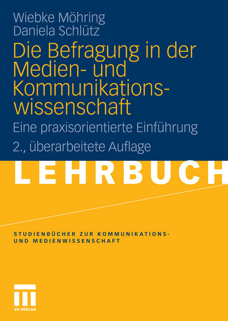 Die Befragung in der Medien- und Kommunikationswissenschaft main product photo