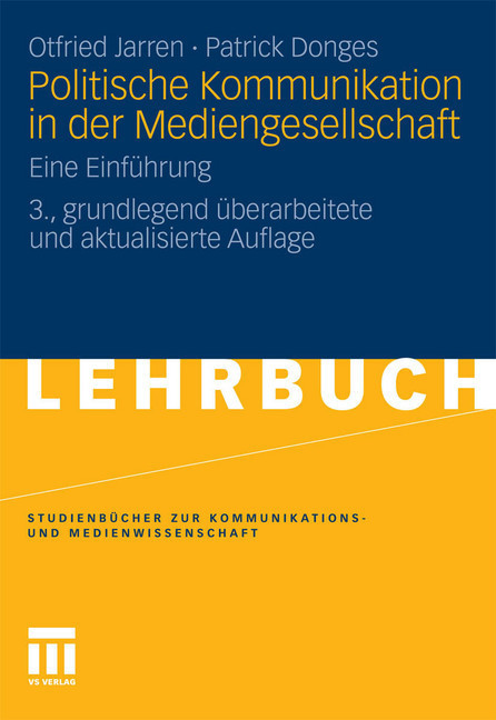 Politische Kommunikation in der Mediengesellschaft main product photo