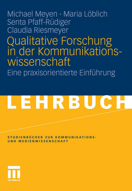 Qualitative Forschung in der Kommunikationswissenschaft main product photo