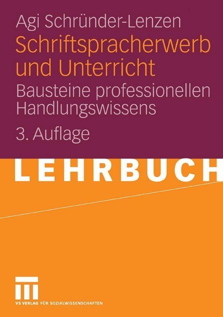 Schriftspracherwerb und Unterricht main product photo