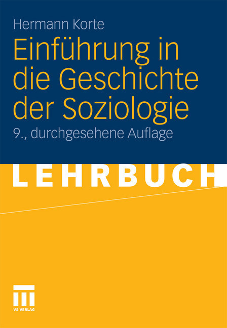 Einführung in die Geschichte der Soziologie main product photo