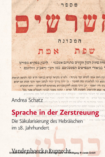 Sprache in der Zerstreuung main product photo