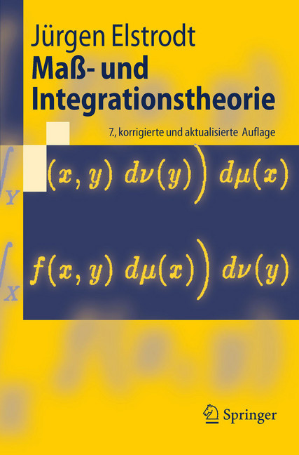 Maß- und Integrationstheorie main product photo