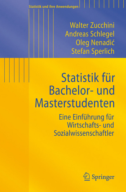 Statistik für Bachelor- und Masterstudenten main product photo
