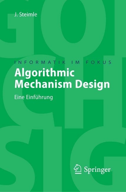 Algorithmic Mechanism Design main product photo