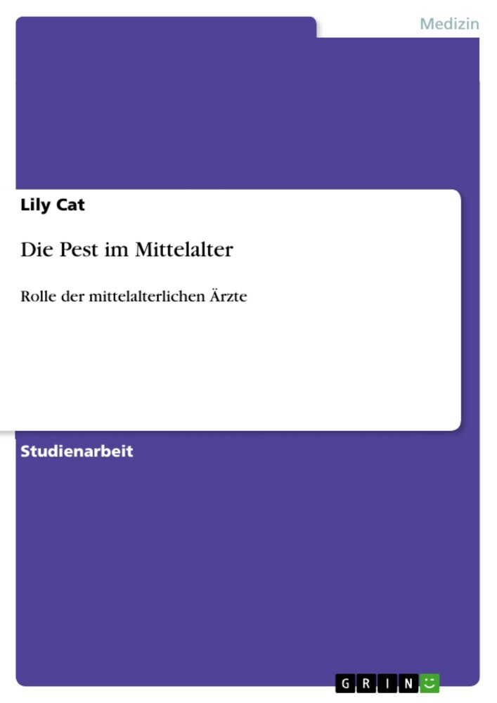 Die Pest im Mittelalter main product photo