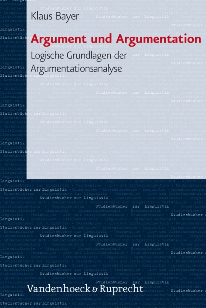 Argument und Argumentation main product photo