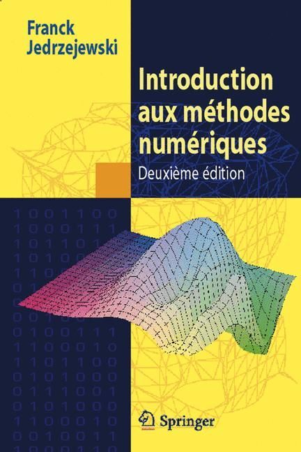 Introduction aux méthodes numériques main product photo