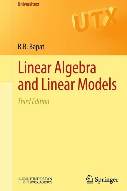 Linear Algebra and Linear Models main product photo