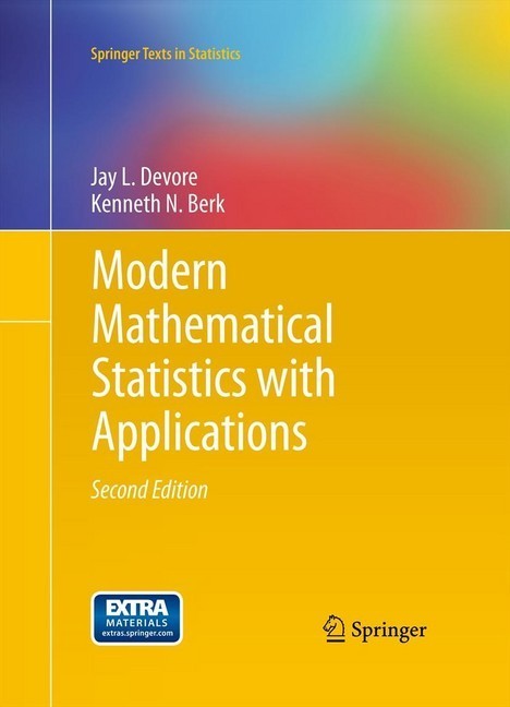 Modern Mathematical Statistics with Applications main product photo