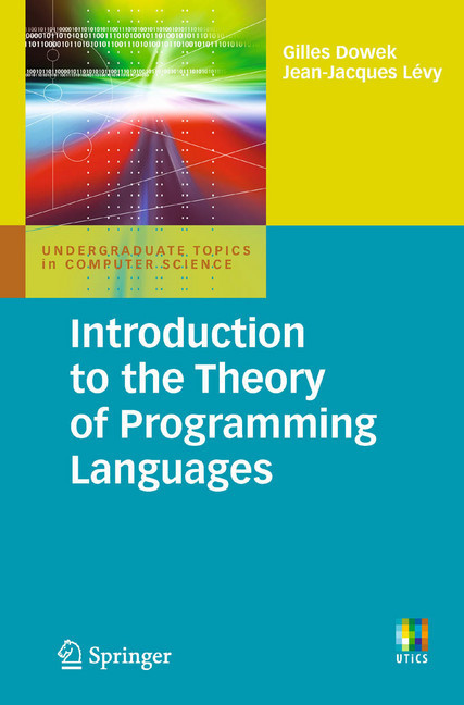 Introduction to the Theory of Programming Languages main product photo