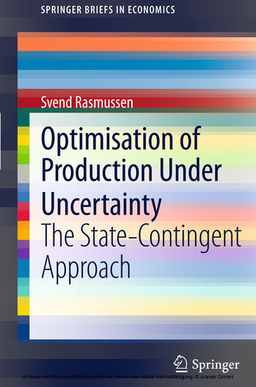 Optimisation of Production Under Uncertainty main product photo