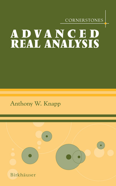 Advanced Real Analysis main product photo