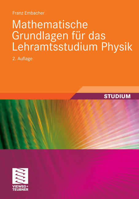 Mathematische Grundlagen für das Lehramtsstudium Physik main product photo
