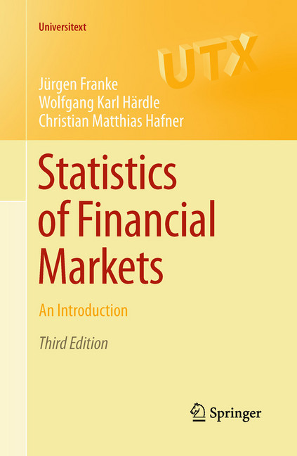 Statistics of Financial Markets main product photo