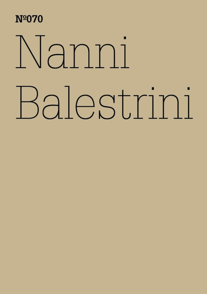 Nanni Balestrini main product photo