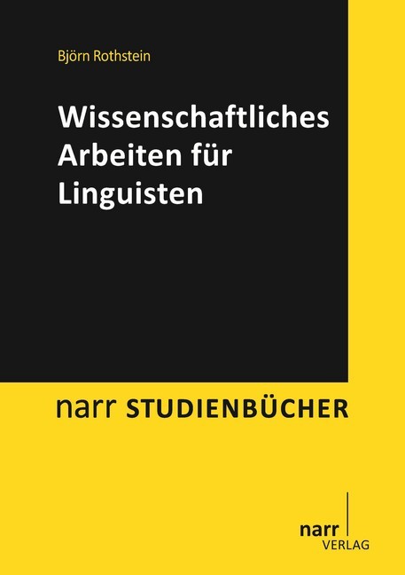Wissenschaftliches Arbeiten für Linguisten main product photo