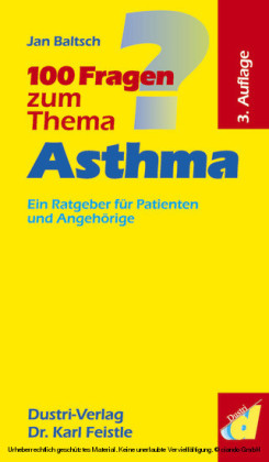 100 Fragen zum Thema Asthma (3. Auflage) main product photo
