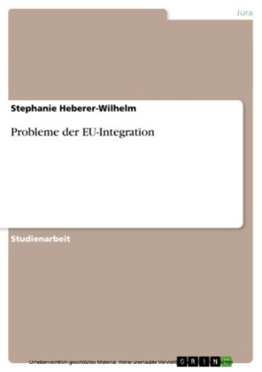 Probleme der EU-Integration