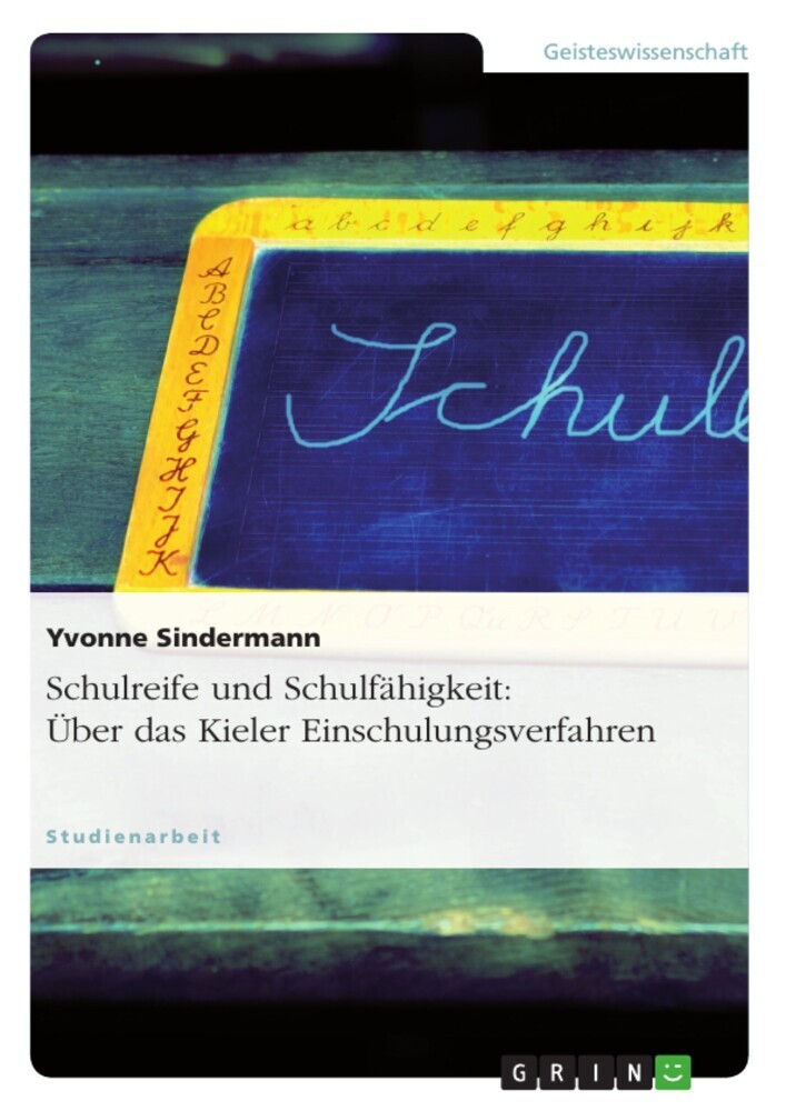 Schulreife und Schulfähigkeit: Über das Kieler Einschulungsverfahren main product photo