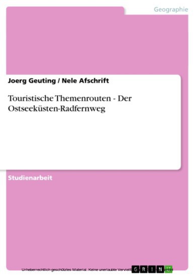 Touristische Themenrouten - Der Ostseeküsten-Radfernweg main product photo
