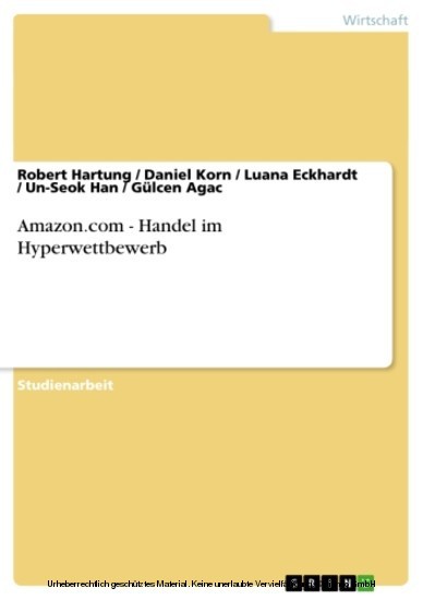 Amazon.com - Handel im Hyperwettbewerb main product photo