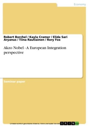 Akzo Nobel - A European Integration perspective