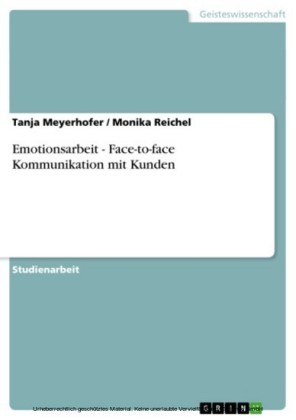 Emotionsarbeit