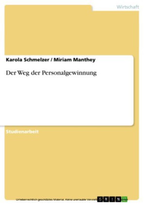 Der Weg der Personalgewinnung