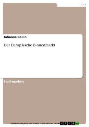 Der Europäische Binnenmarkt
