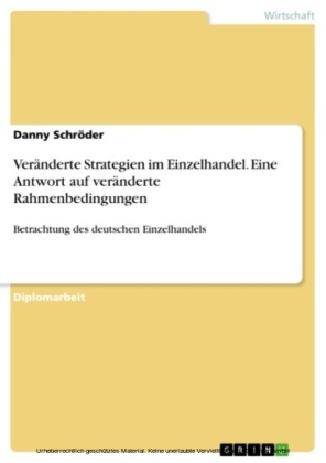 Veränderte Strategien im Einzelhandel. Eine Antwort auf veränderte Rahmenbedingungen