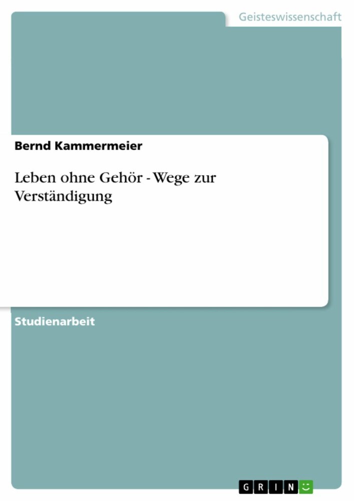 Leben ohne Gehör main product photo