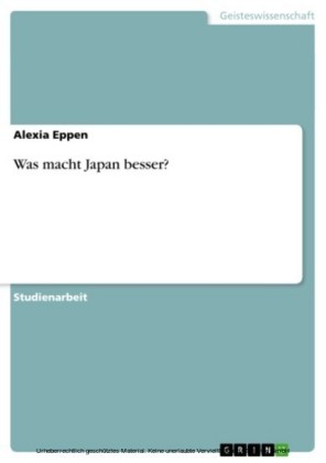 Was macht Japan besser?