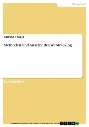 Methoden und Ansätze des Webtracking