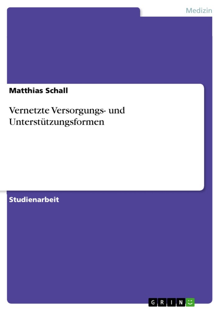 Vernetzte Versorgungs- und Unterstützungsformen main product photo