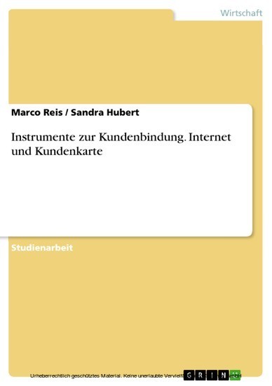 Instrumente zur Kundenbindung. Internet und Kundenkarte main product photo