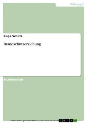 Brandschutzerziehung