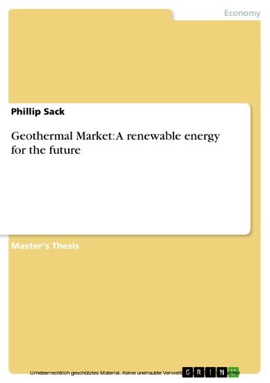 Geothermal Market: A renewable energy for the future main product photo