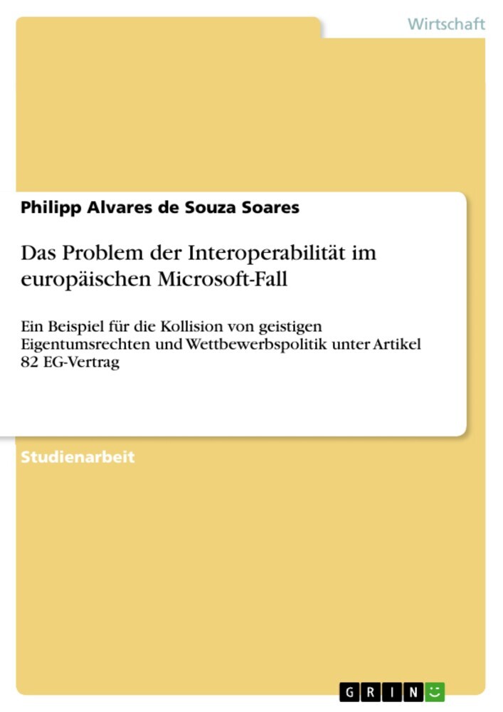 Das Problem der Interoperabilität im europäischen Microsoft-Fall main product photo