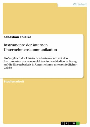 Instrumente der internen Unternehmenskommunikation