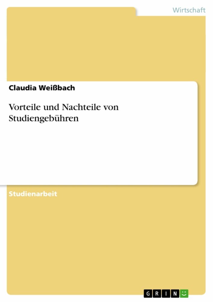 Vorteile und Nachteile von Studiengebühren main product photo