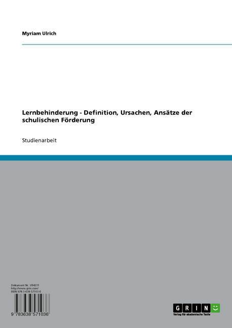 Lernbehinderung main product photo