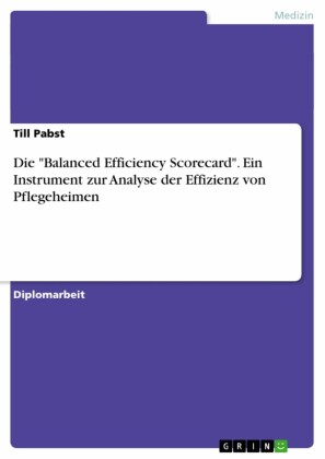 Die 'Balanced Efficiency Scorecard'. Ein Instrument zur Analyse der Effizienz von Pflegeheimen