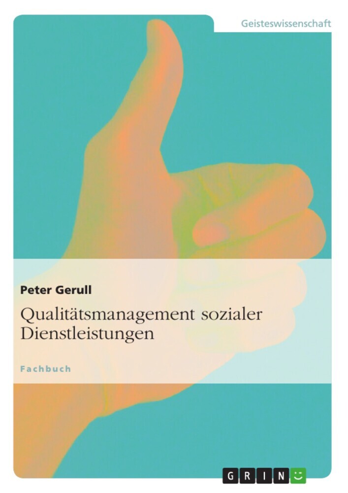 Qualitätsmanagement sozialer Dienstleistungen main product photo