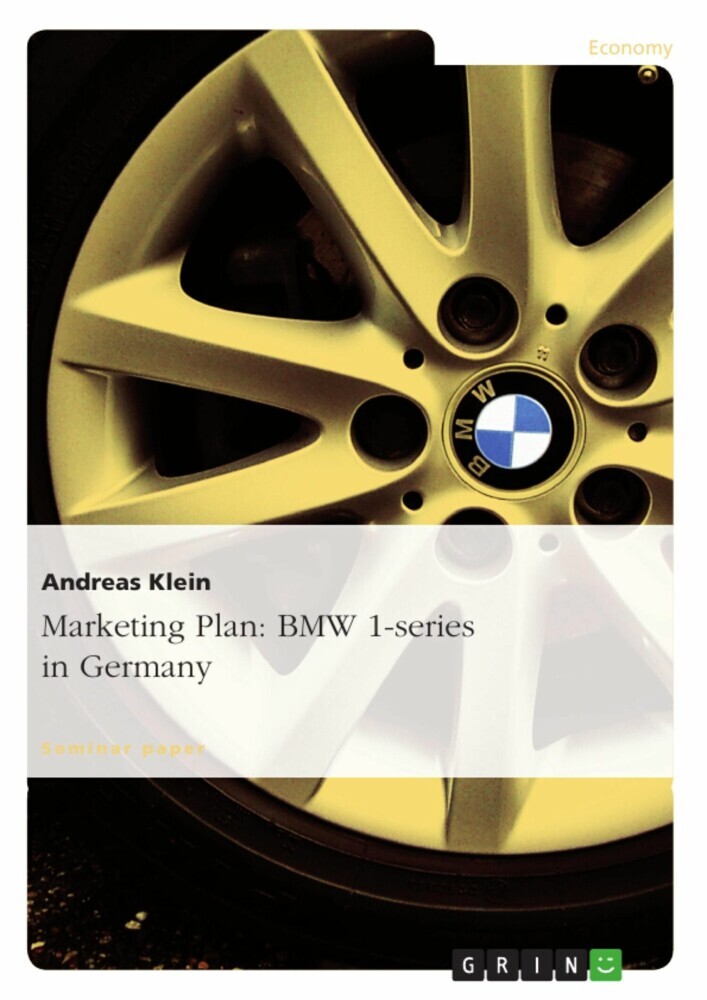Marketing Plan: BMW 1-series in Germany main product photo
