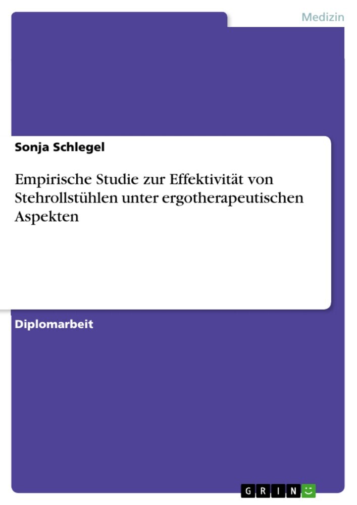 Empirische Studie zur Effektivität von Stehrollstühlen unter ergotherapeutischen Aspekten main product photo