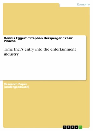 Time Inc.'s entry into the entertainment industry