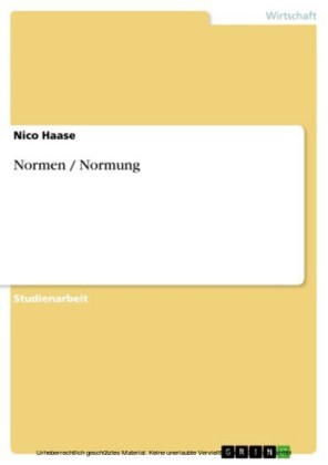 Normen / Normung