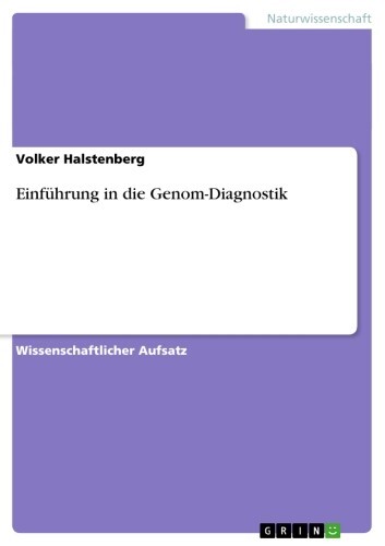 Einführung in die Genom-Diagnostik main product photo